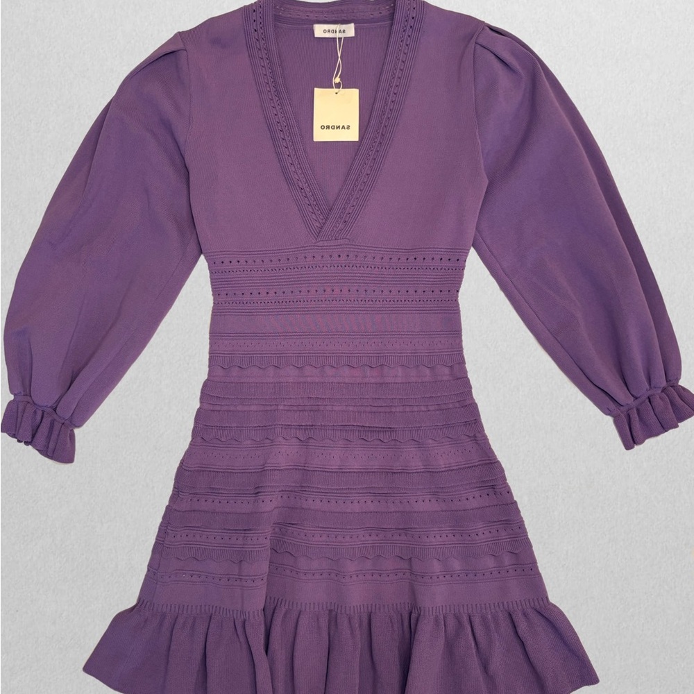 Sandro Label Dress - Picture 5 of 9